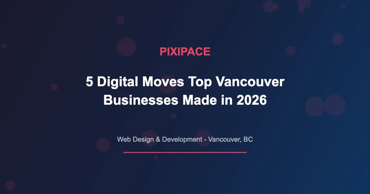 5 Digital Moves Top Vancouver Businesses Made in 2026